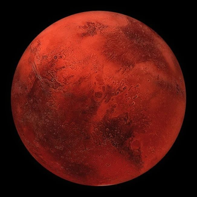 The red planet Mars, target of the colonization program